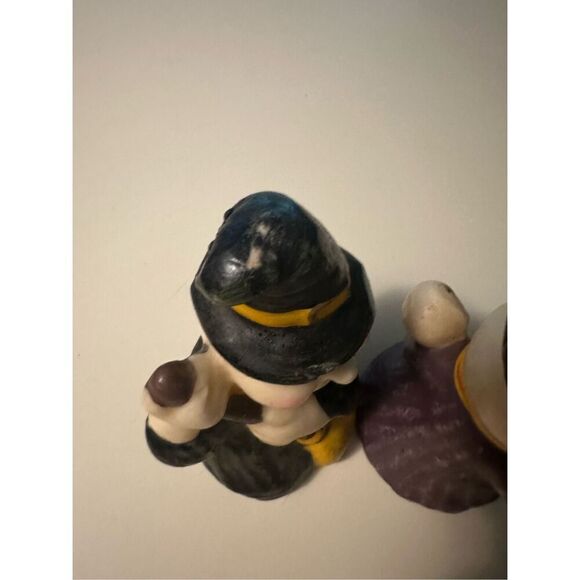 Vintage Gurley Halloween Witch Candles Lot of 2 Skull and Pumpkin Unused 6” - Picture 8 of 11